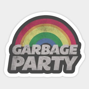 Garbage Party Sticker